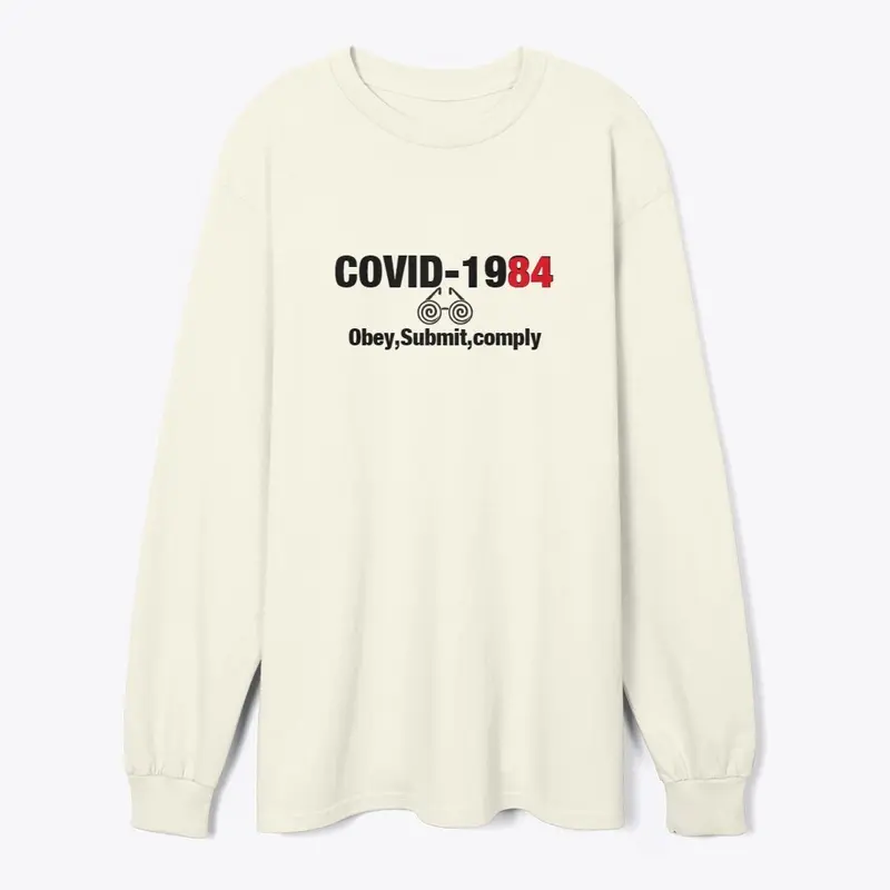 COVID-1984 WOMEN’S LONG SLEEVE TEE